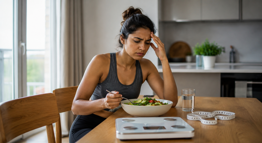 Why weight loss efforts sometimes don't work despite healthy eating and exercise.